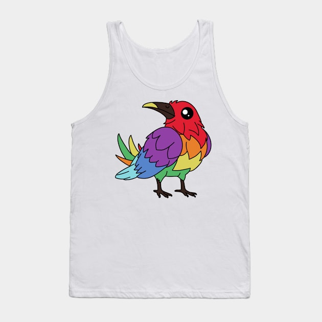 DBD Pride Crow Tank Top by SentABearToSpace 